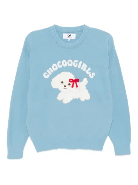 Hanorac Chocoolate cu imagine albastru