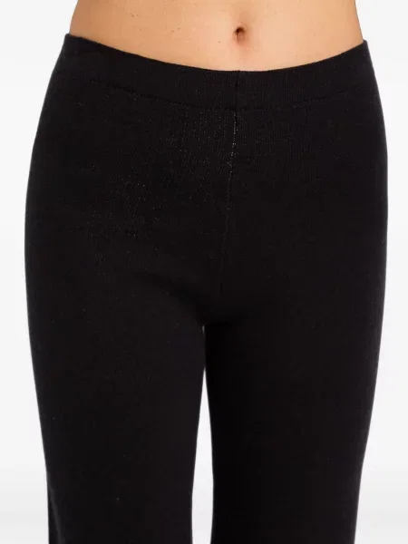 Pantaloni Twinset tricotate negru
