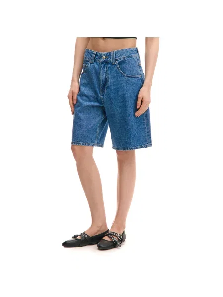 Джинсовые шорты Cropp синие