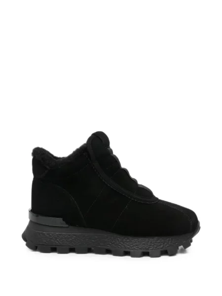 Sneakerși Sergio Moretti Firenze chunky din piele de oaie negru