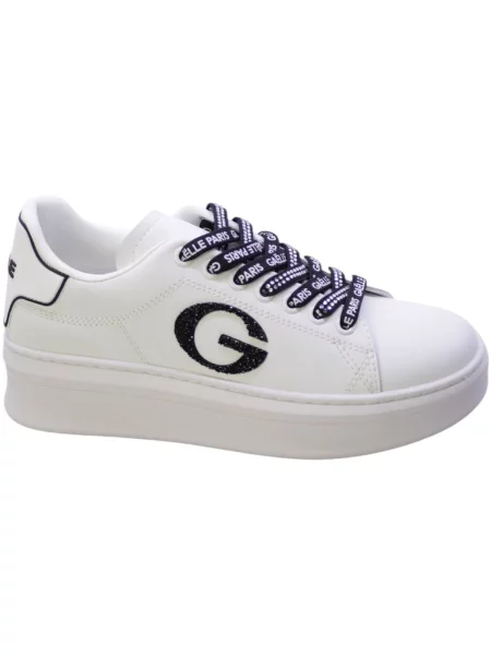 Pantofi Gaëlle Paris alb