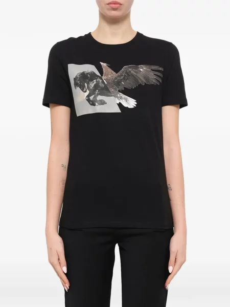 Tricou Neil Barrett cu imagine negru