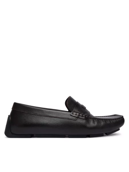 Mocasini Calvin Klein Driver Hdw Lth închis maro