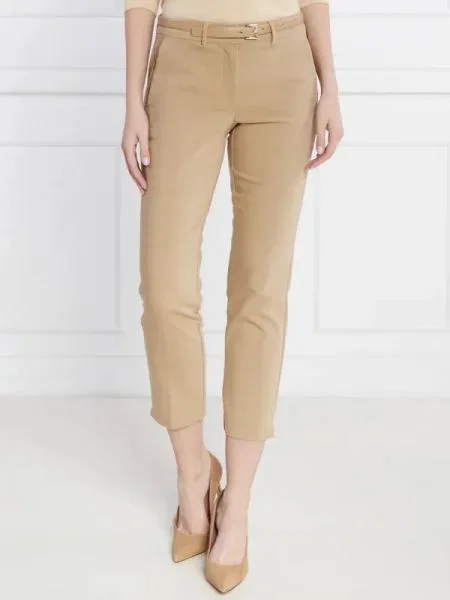 Marella Pantaloni țigarete MACARIO maro