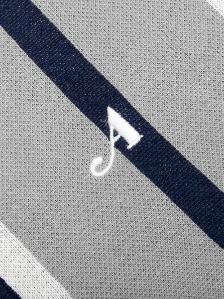 Pletená s límcem košile Awake Ny modrá