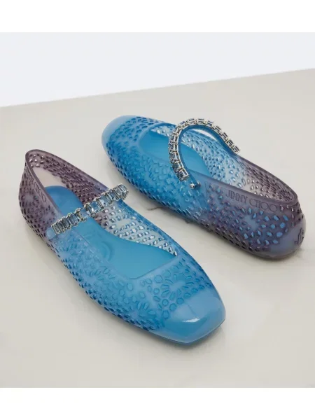 Balerini Jimmy Choo albastru