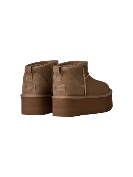 Sneakerși Ugg cu platformă clasici maro
