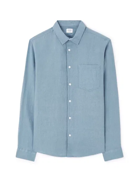 Cămașă Celio de in gri