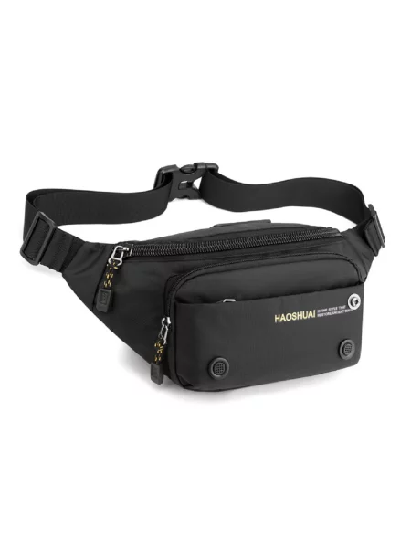 Поясная сумка Royalbag черная