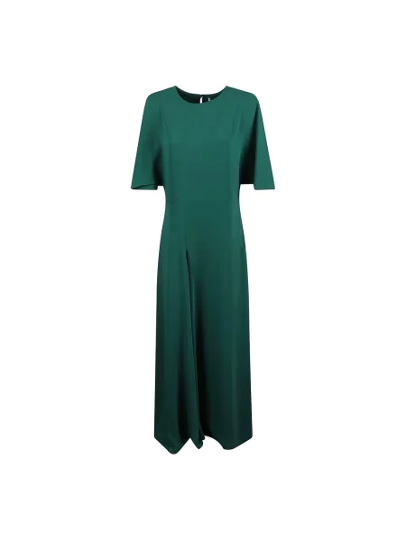 Długa sukienka maxi Parosh elegancka zielona