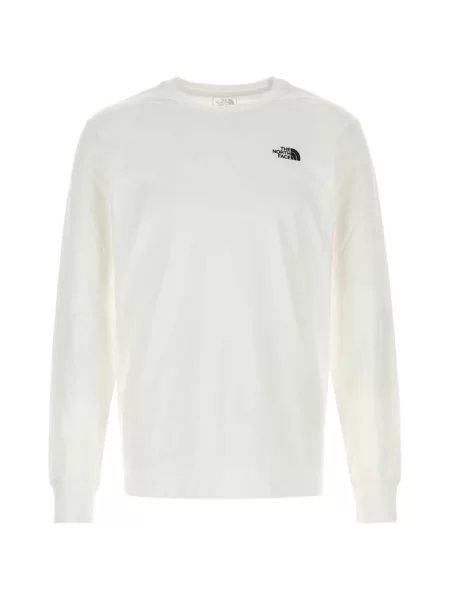 Lung tricou The North Face alb