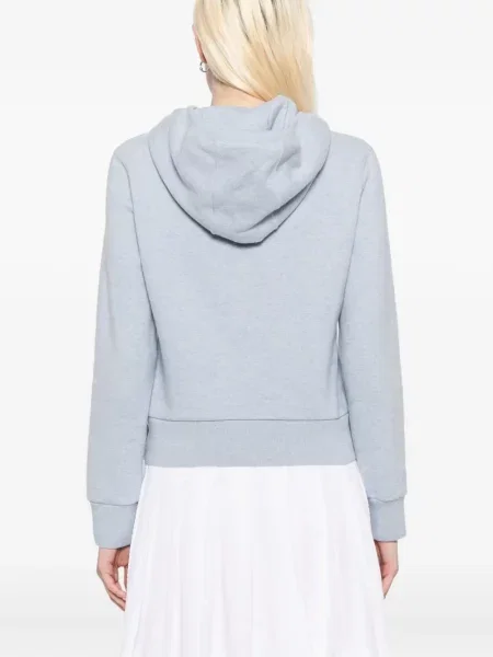 Hanorac cu glugă Thom Browne cu petice albastru