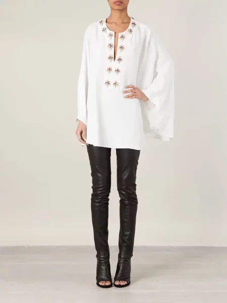 Top Pucci alb