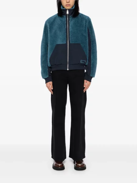 Geacă Maison Kitsune albastru