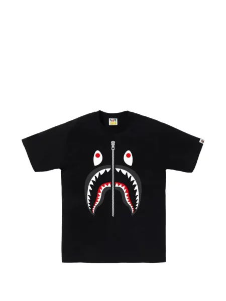 Tricou A Bathing Ape® cu imagine negru