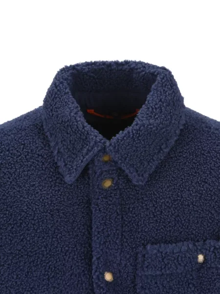 Fleece ingdzseki Napapijri autogrammal kék