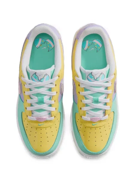 Sneakersy dziecięce Nike Air Force 1 żółte