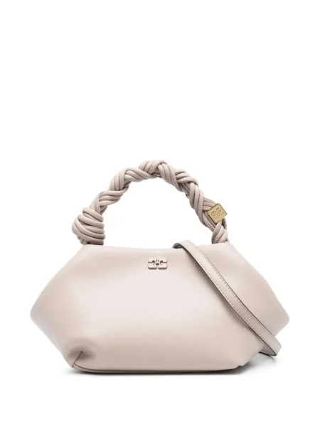Geanta crossbody Ganni gri