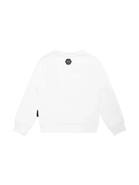 Bluza dziecięca Philipp Plein biała