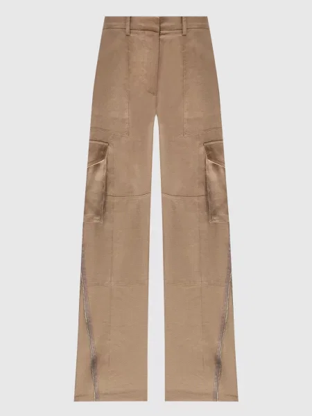 Брюки карго Helmut Lang коричневые