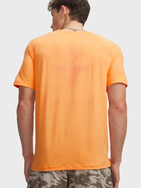 Футболка Under Armour для бігу помаранчева