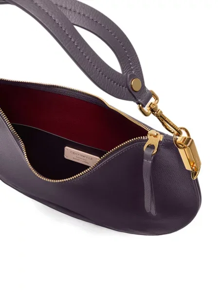 Geantă Coccinelle din piele violet
