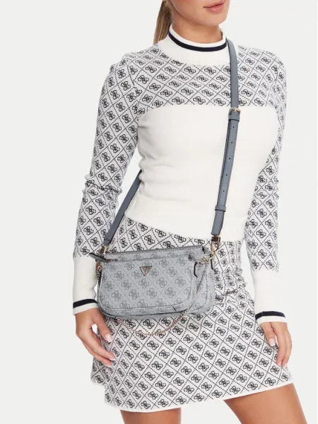 Guess Geantă Noelle II Mini albastru