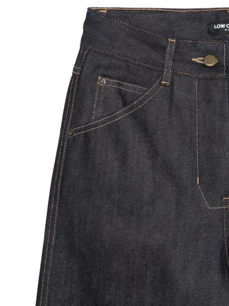 Blugi drepți Low Classic clasici albastru