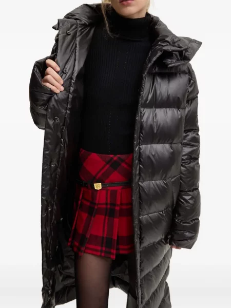 Палто Mmc Studio с качулка черно