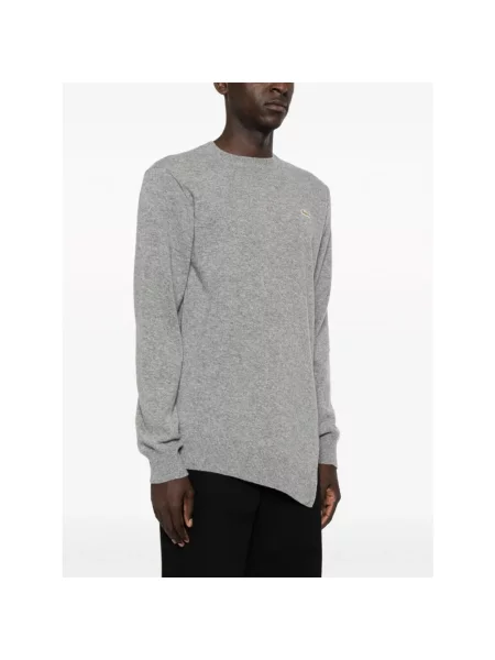 Sweter Comme Des Garcons wełniany szary