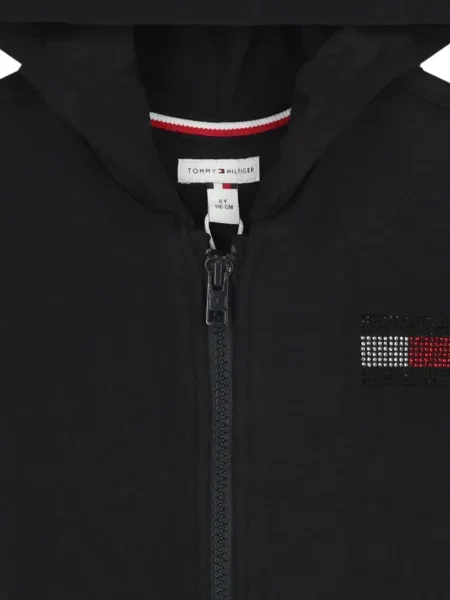 Hoodie Tommy Hilfiger μαύρο
