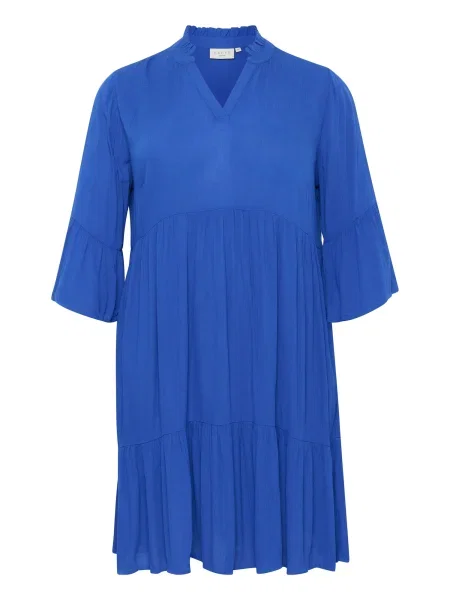 KAFFE CURVE Rochie Mariana cobalt albastru