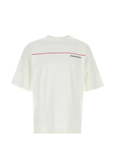 Tricou Dsquared2 cu imagine alb