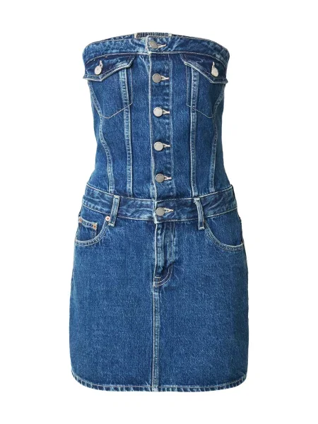 Dr. Denim Rochie Carlisle denim albastru