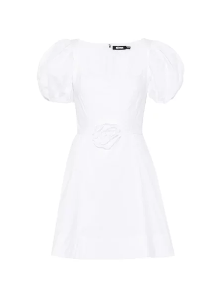 Rochie mini Rotate Birger Christensen cu model floral cu aplicații alb