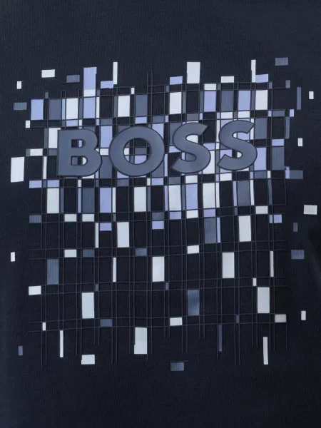 Футболка Boss синя