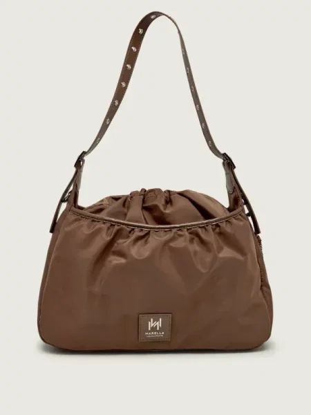 Marella Geantă pe umăr MLALEGUME maro