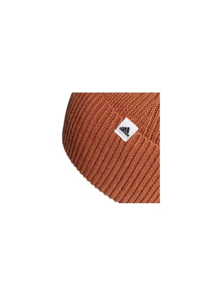 Vlnená čiapka Adidas hnedá