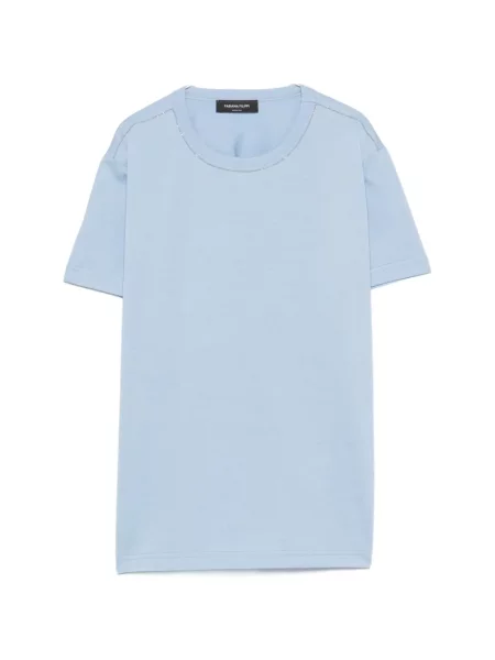 Tricou Fabiana Filippi cu decolteu rotund albastru