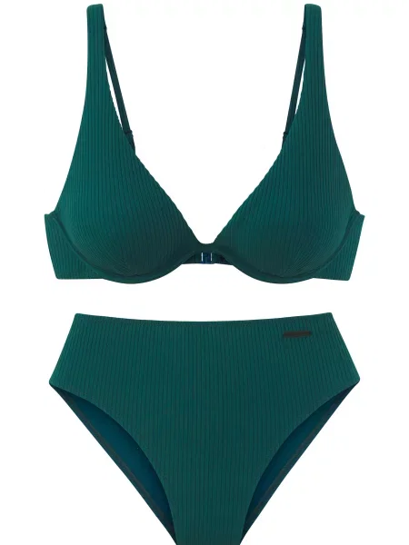 Elbsand Costum de baie două piese petrol verde