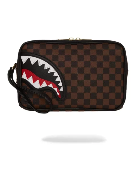 Torebka Sprayground skórzana brązowa