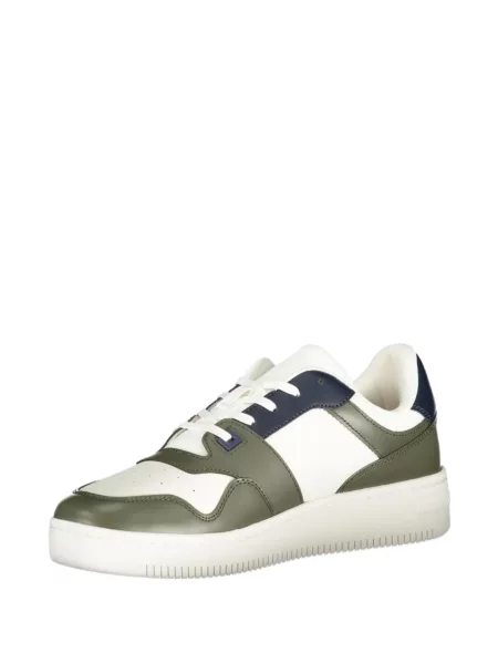 Sneakerși Tommy Hilfiger cu autograf verde