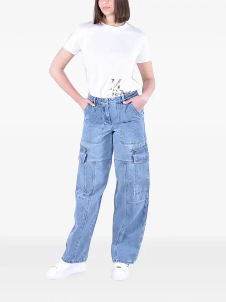 Pantaloni cargo Michael Kors albastru