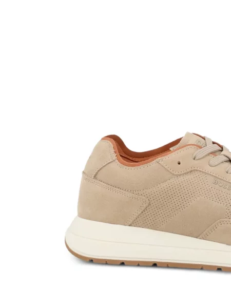 Sneakerși Boss din piele de căprioară