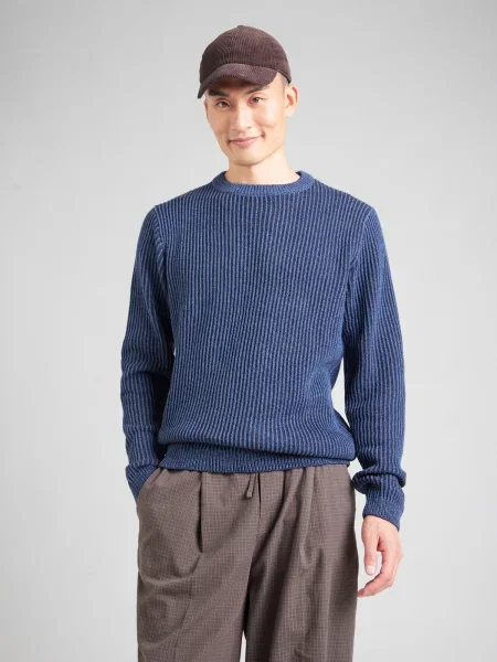 Jack&Jones Pulover Dover Mornarsko modra