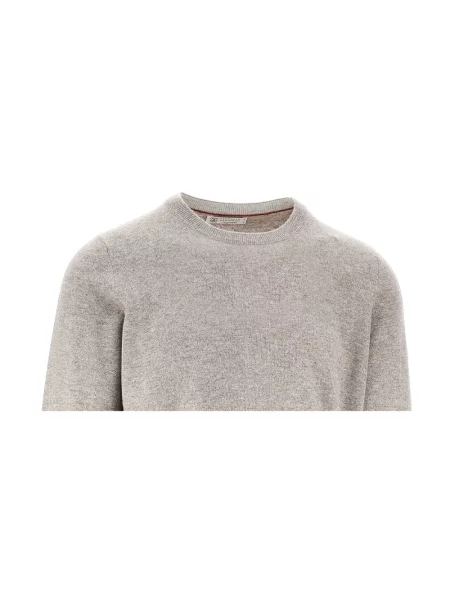 Sweter Brunello Cucinelli beżowy