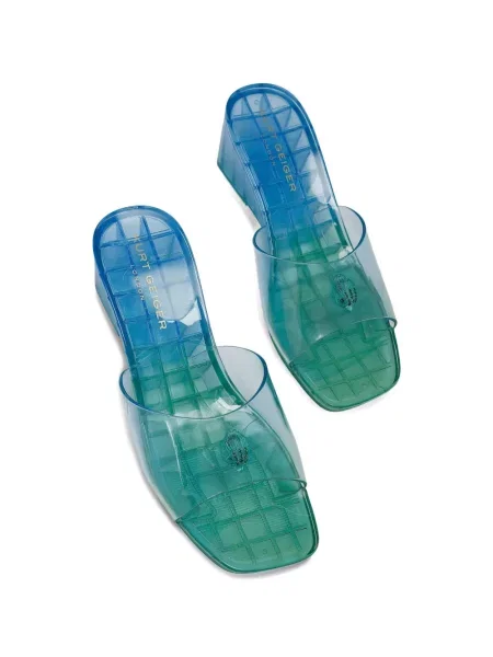Sandale Kurt Geiger London cu pană alb