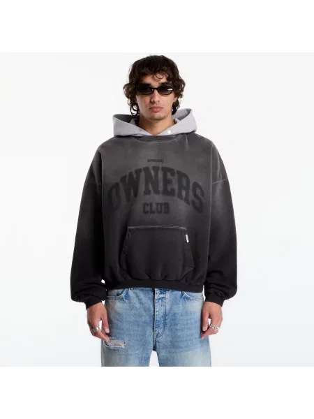 Свитер Represent с капюшоном черный