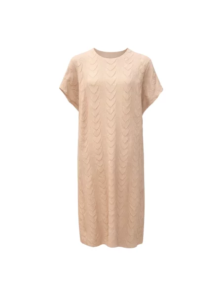 Sukienka Meimeij beżowa