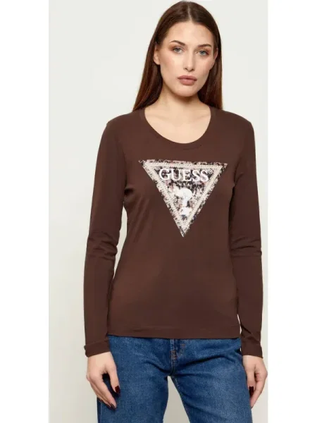 Guess Bluză maro